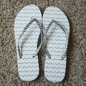 Xhilaration flip flops, size 12